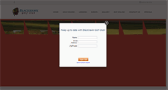 Desktop Screenshot of golfblackhawk.com