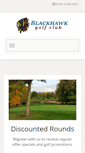 Mobile Screenshot of golfblackhawk.com